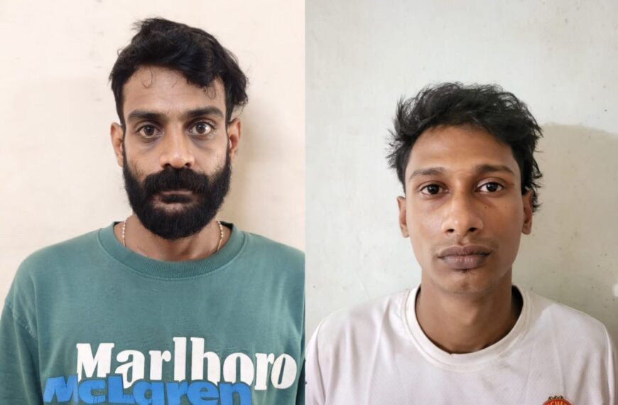 ജനകീയം ഡി ഹണ്ട് ന്റെ ഭാഗമായുള്ള പരിശോധനയിൽ കൊടകരയിൽ രണ്ടിടങ്ങളിൽ നിന്നായി രണ്ട്കഞ്ചാവ് വില്പനക്കാർ അറസ്റ്റിൽ