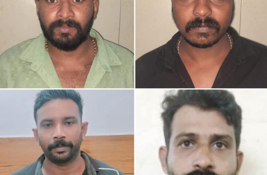 ഓപ്പറേഷൻ കാപ്പ വേട്ട തുടരുന്നു