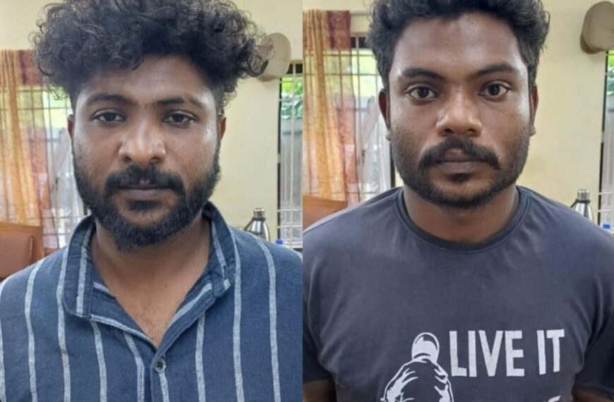 ചാലക്കുടി വേളൂക്കരയിലെ ബാറിൽ ജീവനക്കാരനെ ആക്രമിച്ച കേസിൽ പ്രതികളായ രണ്ട് സഹോദരങ്ങൾ റിമാന്റിൽ