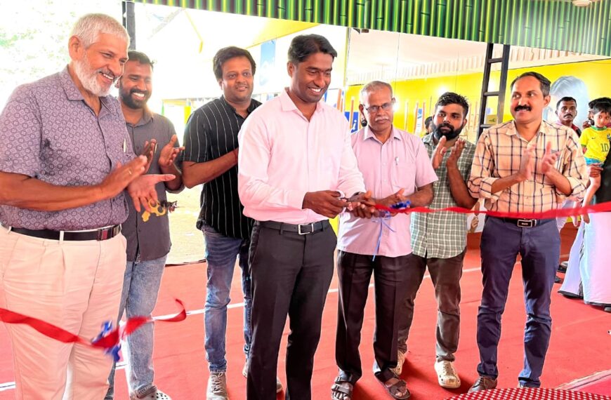 തൃശ്ശൂർ പൂരം എക്സ്ബിഷൻ: ഇലക്ഷൻ പവലിയൻ ഉദ്ഘാടനം ചെയ്തു