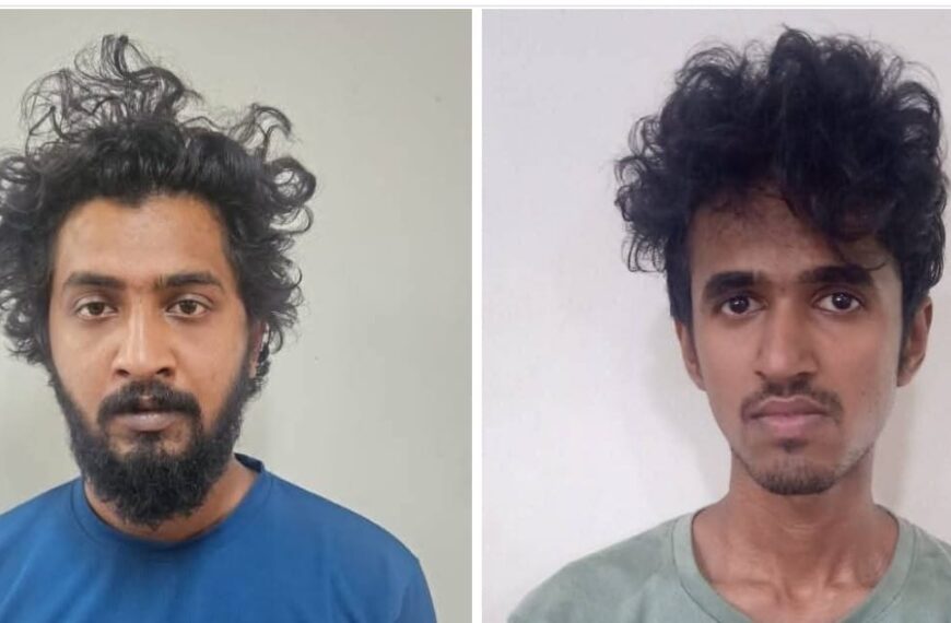 മൊബൈൽ ഷോപ്പിൻ്റെ ഷട്ടർ തകർത്ത് മോഷണം: സഹോദരങ്ങളായ രണ്ട് യുവാക്കൾ റിമാന്റിൽ