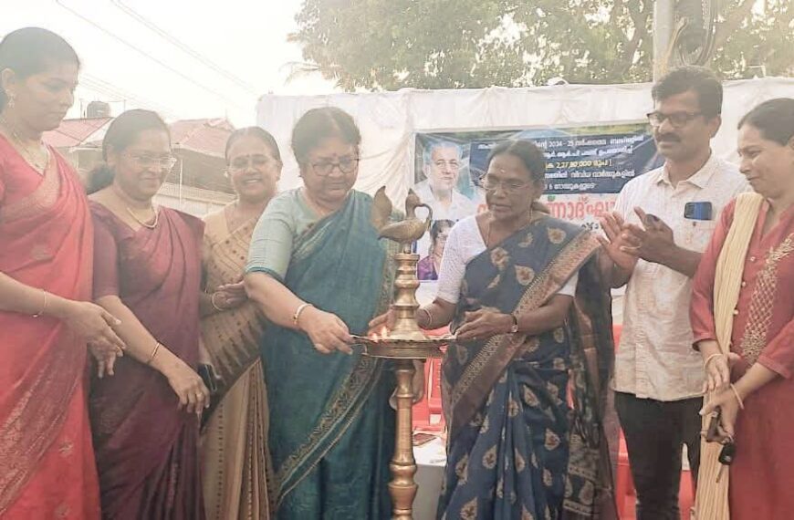 2 .278 കോടി രൂപ വിനിയോഗിച്ച് നവീകരിക്കുന്ന ഇരിങ്ങാലക്കുട നഗരസഭയിലെ റോഡുകളുടെ നിർമ്മാണോദ്ഘാടനം മന്ത്രി ഡോ. ആർ ബിന്ദു നിർവഹിച്ചു