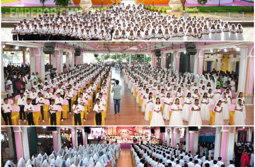 മുരിയാട് ആസ്ഥാനമായി പ്രവർത്തിക്കുന്ന ചർച്ച് ഓഫ് ലൈറ്റ് എംപറർ ഇമ്മാനുഏൽ സീയോൻ സഭയിൽ മെയ് മാസം 11 ന് ആദ്യ കുർബാന ശുശ്രൂഷ സംഘടിപ്പിച്ചു