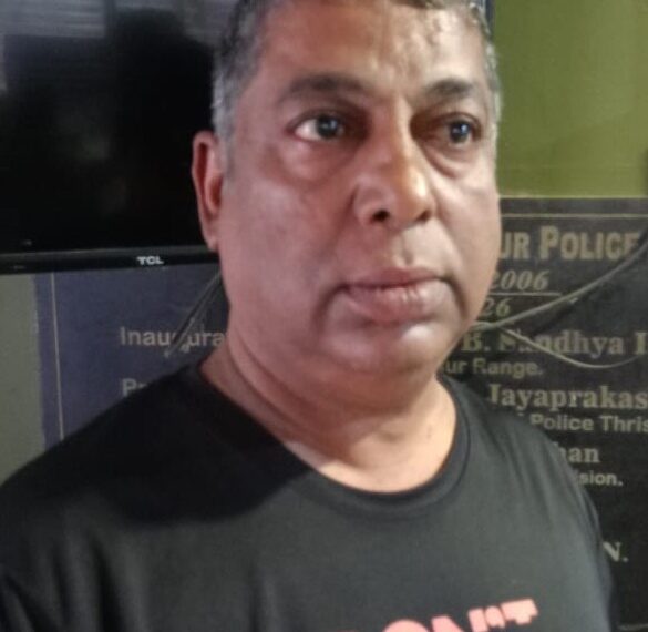 കൊടുങ്ങല്ലൂരിൽ പുകയില ഉൽപ്പന്നങ്ങളുമായി കക്കമ്മ പോളിനെ പിടികൂടി