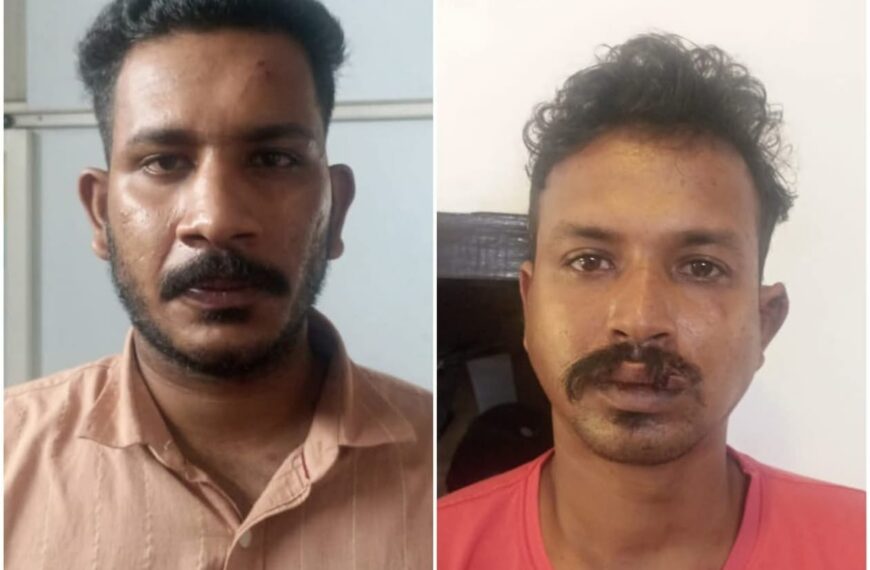ചാലക്കുടി കല്ലേലി ബാറിൽ സ്റ്റേഷൻ റൗഡിയും യുവാവും പരസ്പരം ഏറ്റുമുട്ടി, രണ്ട് പേരുടെയും പരാതിയിൽ കേസെടുത്തു ; രണ്ട് പേരും റിമാന്റിൽ